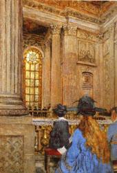 Edouard Vuillard The Chapel at the Chateau of Versailles Norge oil painting art